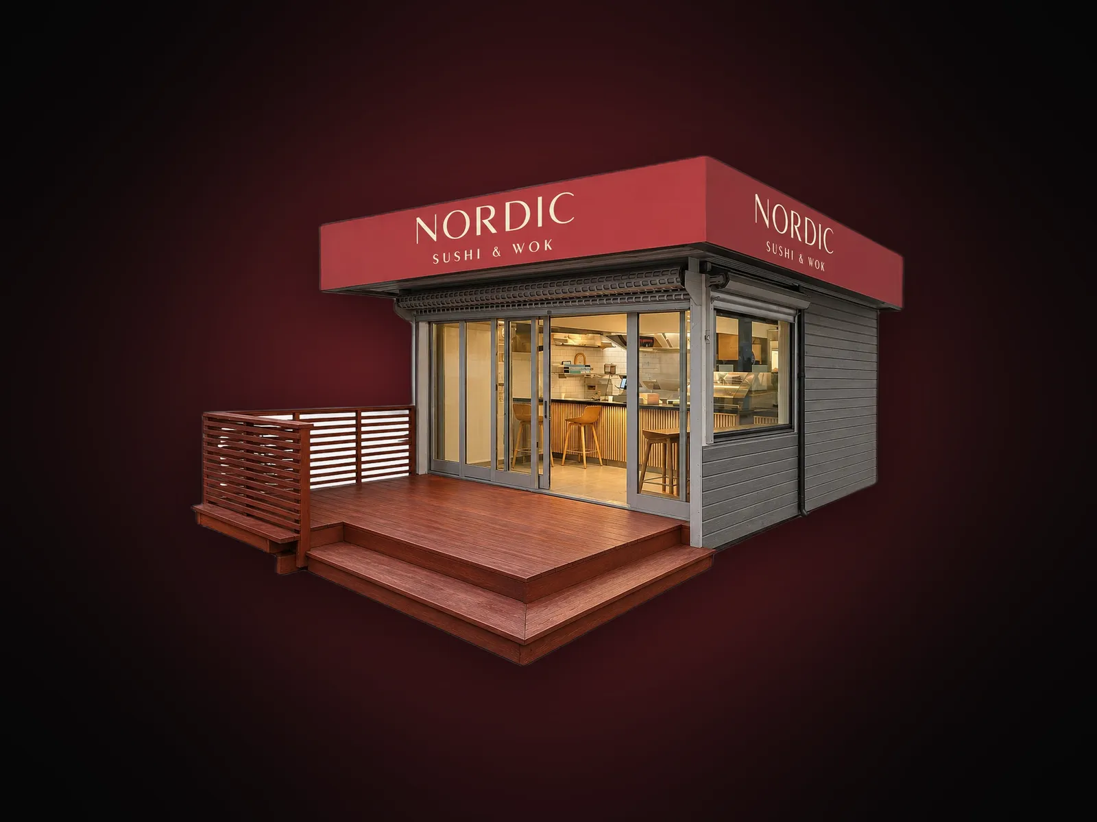 Nordic Sushi & Wok — kiosken vår i Risalleen 41